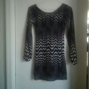 Beautiful women's knitted dress